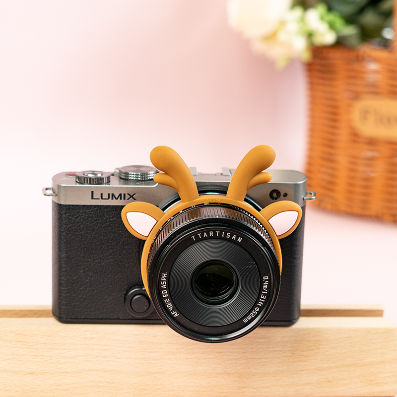 Sony Camera Zv-E10 - NiyiFocus Lens Dekorasyon Halkası Sevimli Karikatür