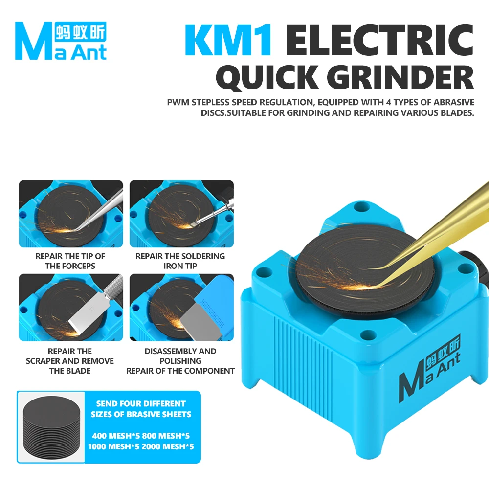 Electronics Repair In Usa - MaAnt KM1 Elektrikli Taşlama Makinesi, 7000–15000