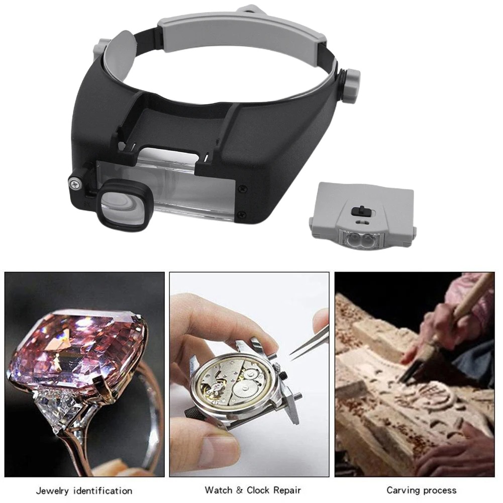 LED Büyüteç Gözlük Kafa Montaj - Electronics Repair Hobby incelemesi ve fiyatı